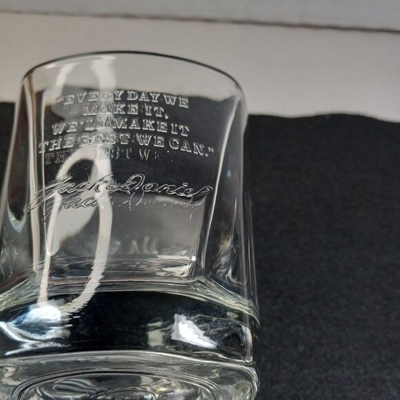 Jack Daniels Cocktail Rocks Old No 7 Glass Barware kitsch - Picture 2 of 9